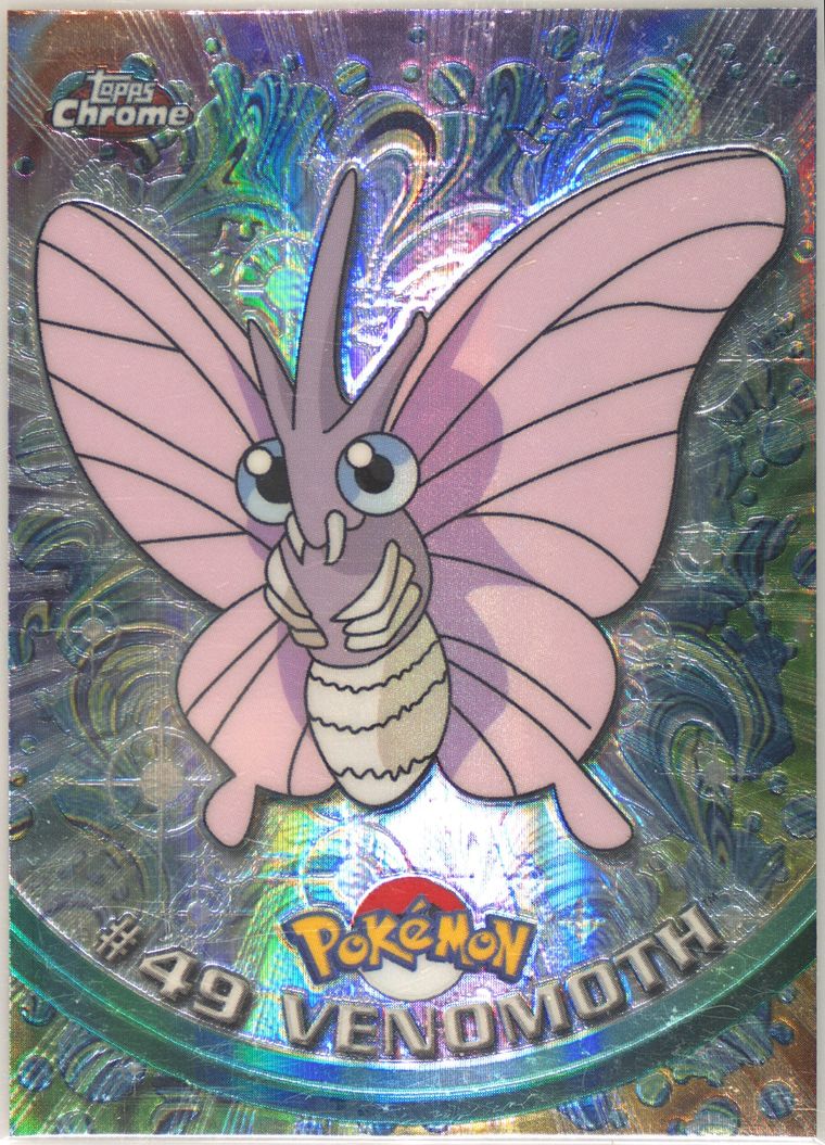 Venomoth (Topps Chrome Pokemon T V)