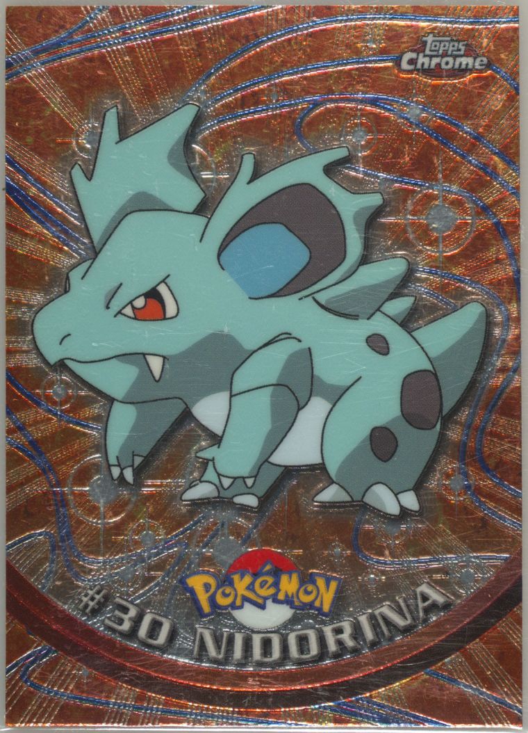 Nidorina (Topps Chrome Pokemon T V)