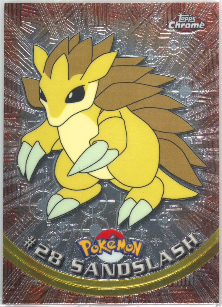 Sandslash (Topps Chrome Pokemon T V)