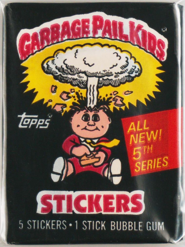 Garbage Pail Kids 5th Series-No .25c Price-Canada