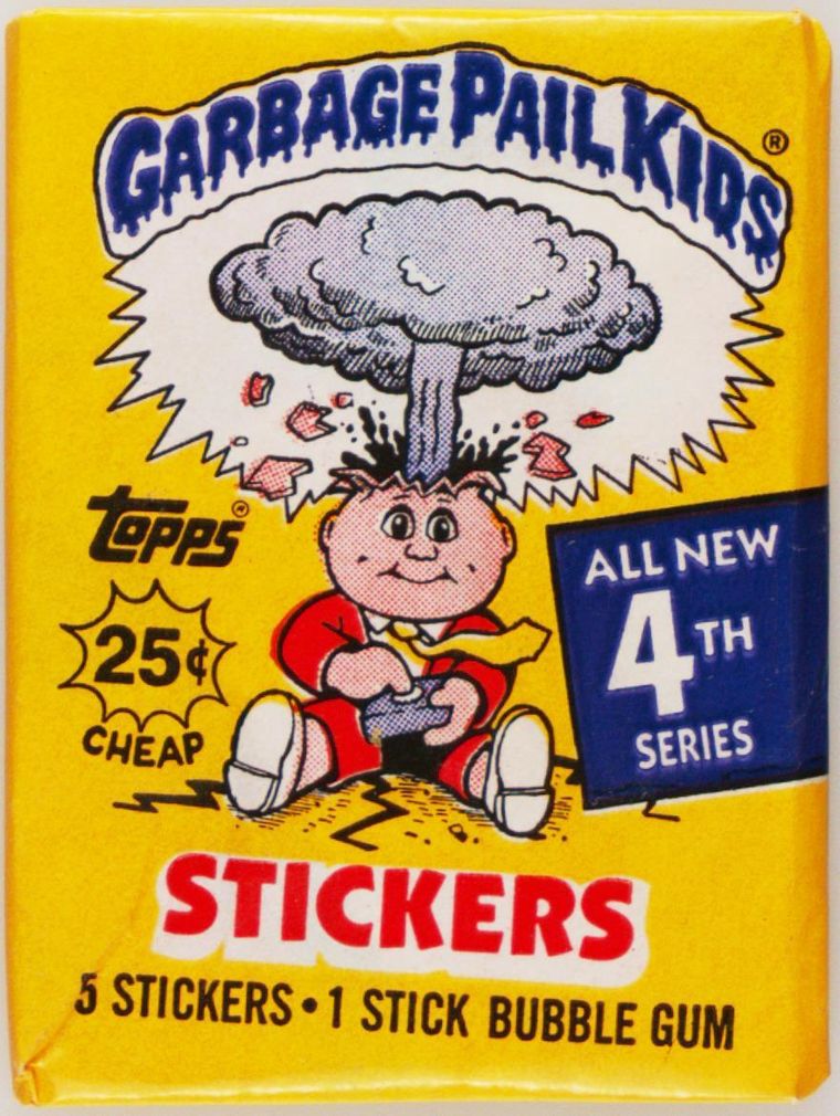 Garbage Pail Kids 4th Series-Purple Cloud