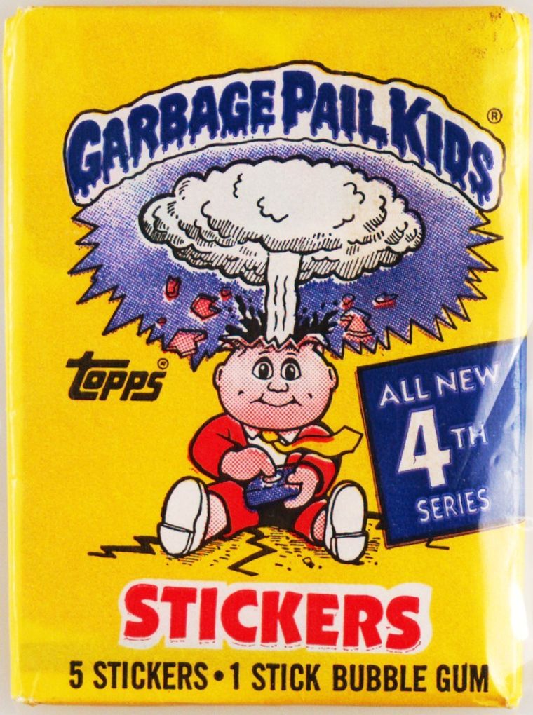 Garbage Pail Kids 4th Series-White Cloud-No .25c Price