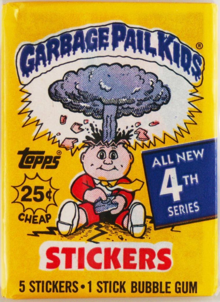 Garbage Pail Kids 4th Series-Purple Cloud-Canada