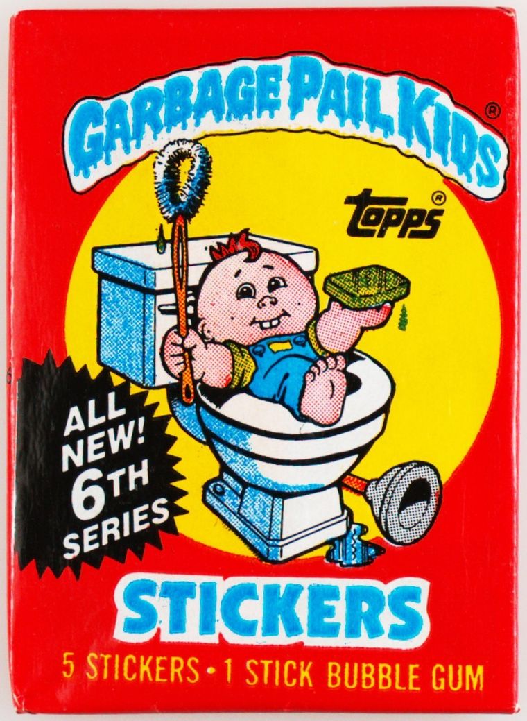 Garbage Pail Kids 6th Series-No .25c Price