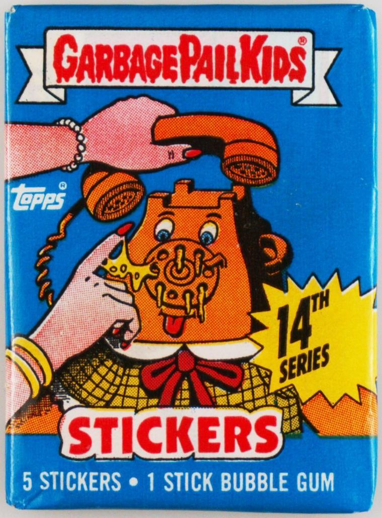 Garbage Pail Kids 14Th Series-No .25C Price