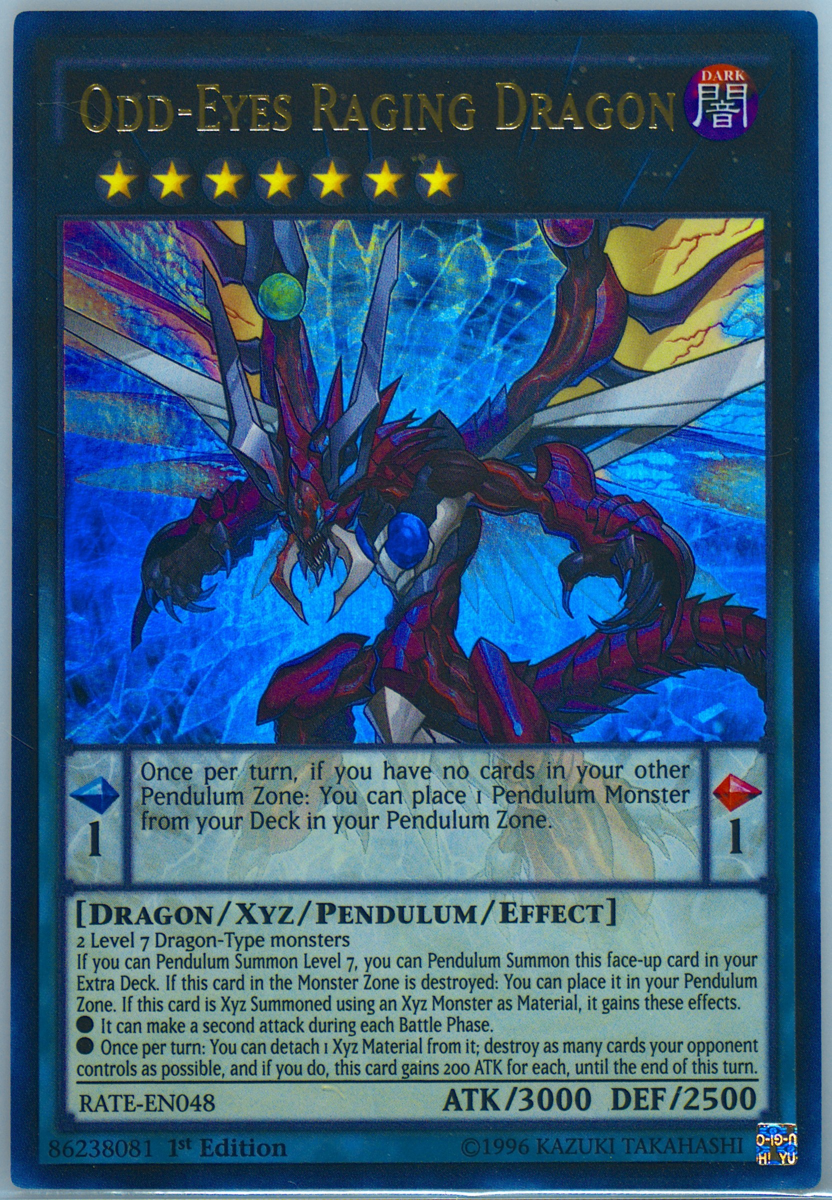 yugioh cards black luster ritual Yugioh Odd-Eyes Rebellion Dragon MP16-EN078 Secret Rare Unlimited Edit main image 0