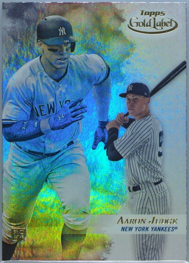 2017 Topps Gold Label Class 2 #86 Aaron Judge Rookie RC PSA