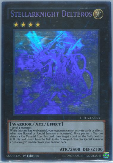 Auction Prices Realized Tcg Cards 2014 YU-GI-OH! DUEA-DUELIST ALLIANCE  Stellarknight Delteros