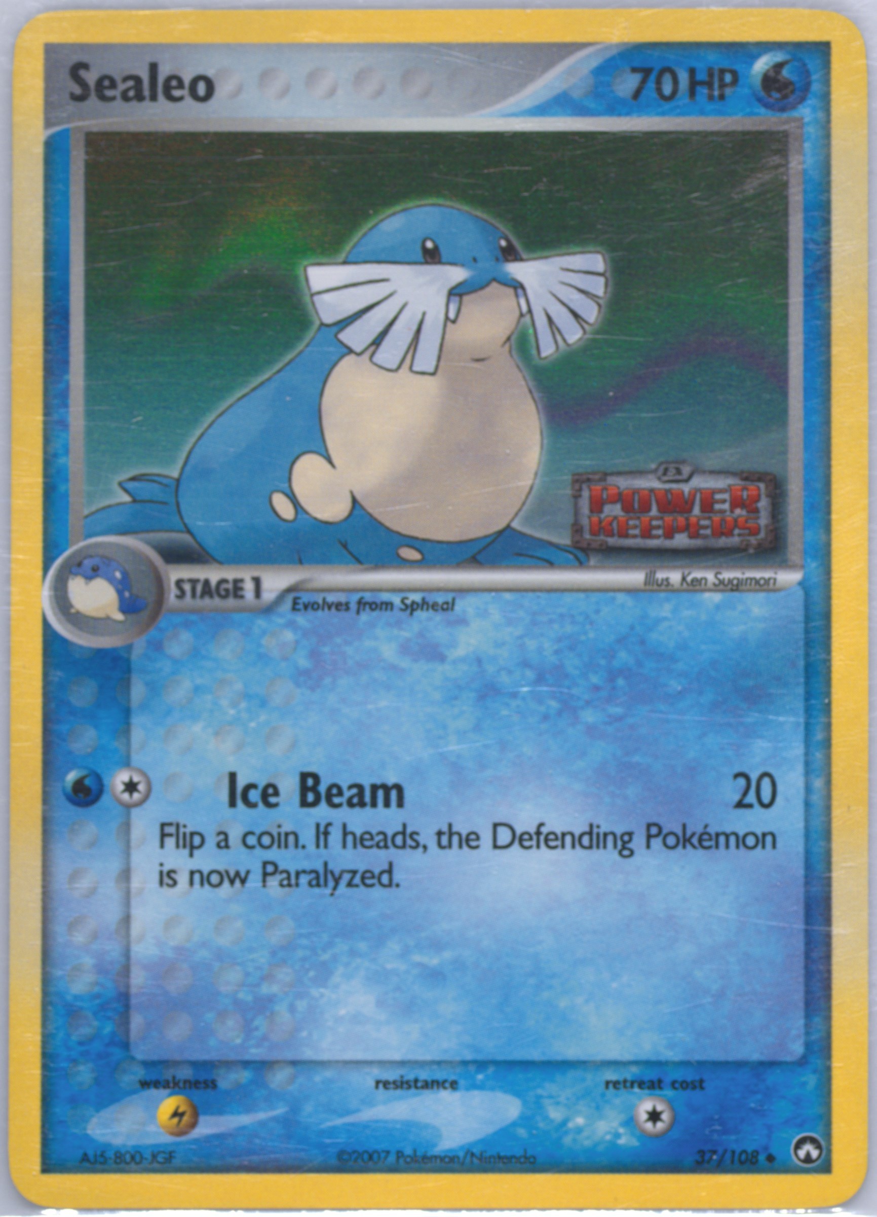 sealeo pokemon card Sealeo 47/101 - Ex Hidden Legends main image 1