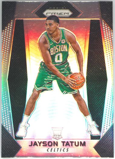 ジェイソン・テイタム 2017 シルバープリズム ルーキーカード PSA9 2017 Panini Prizm Jayson Tatum Silver Prizm | PSA CardFacts®