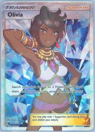 olivia pokemon card full art Dancer 259/264 Fusion Strike Full Art Ultra Rare Pokemon Card Near Min main image 0
