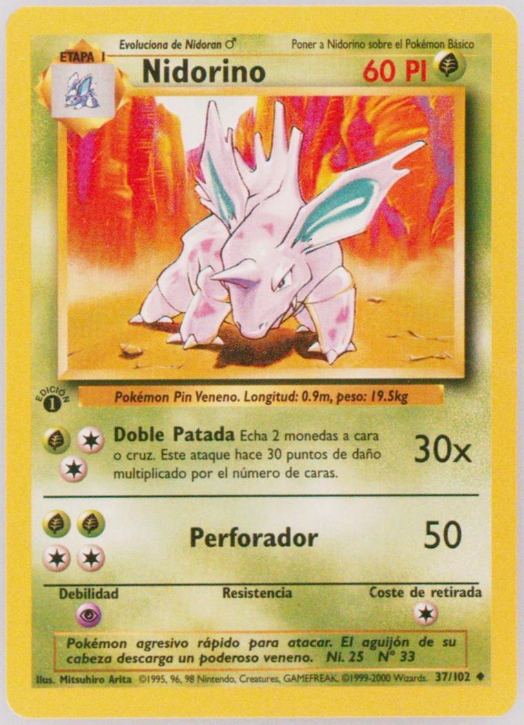 Nidorino (Pokemon Spanish)