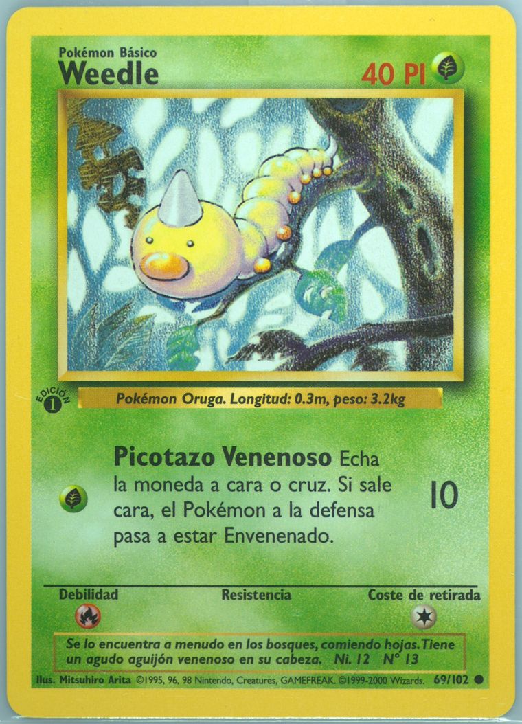 Weedle (Pokemon Spanish)