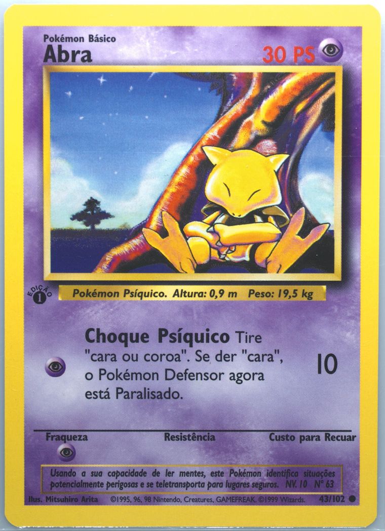 Abra (Pokemon Portuguese)