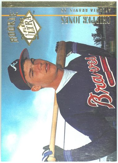 ジャックブラザーズ Auction Prices Realized Baseball Cards 1994 ULTRA Chipper Jones