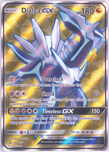 Auction Prices Realized Tcg Cards 2018 POKEMON SUN & MOON ULTRA PRISM Full  Art / Dialga Gx