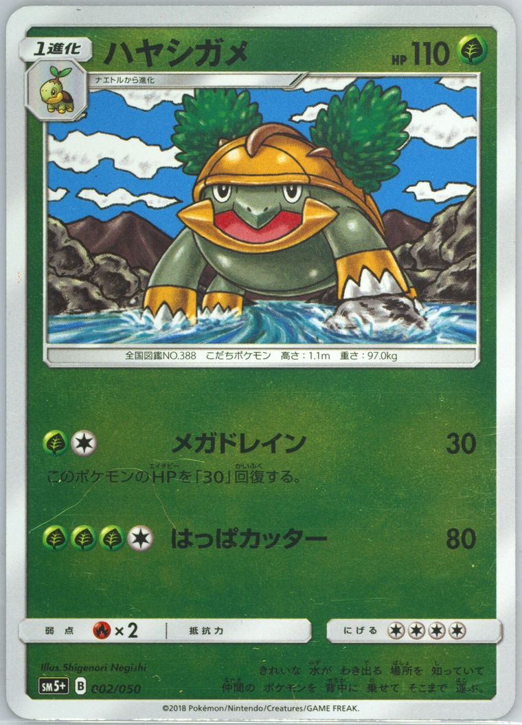 Grotle (Sun Moon Strength Expansion Pack Ultra Force)