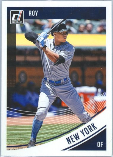 Auction Prices Realized Baseball Cards 2018 PANINI DONRUSS Aaron Judge