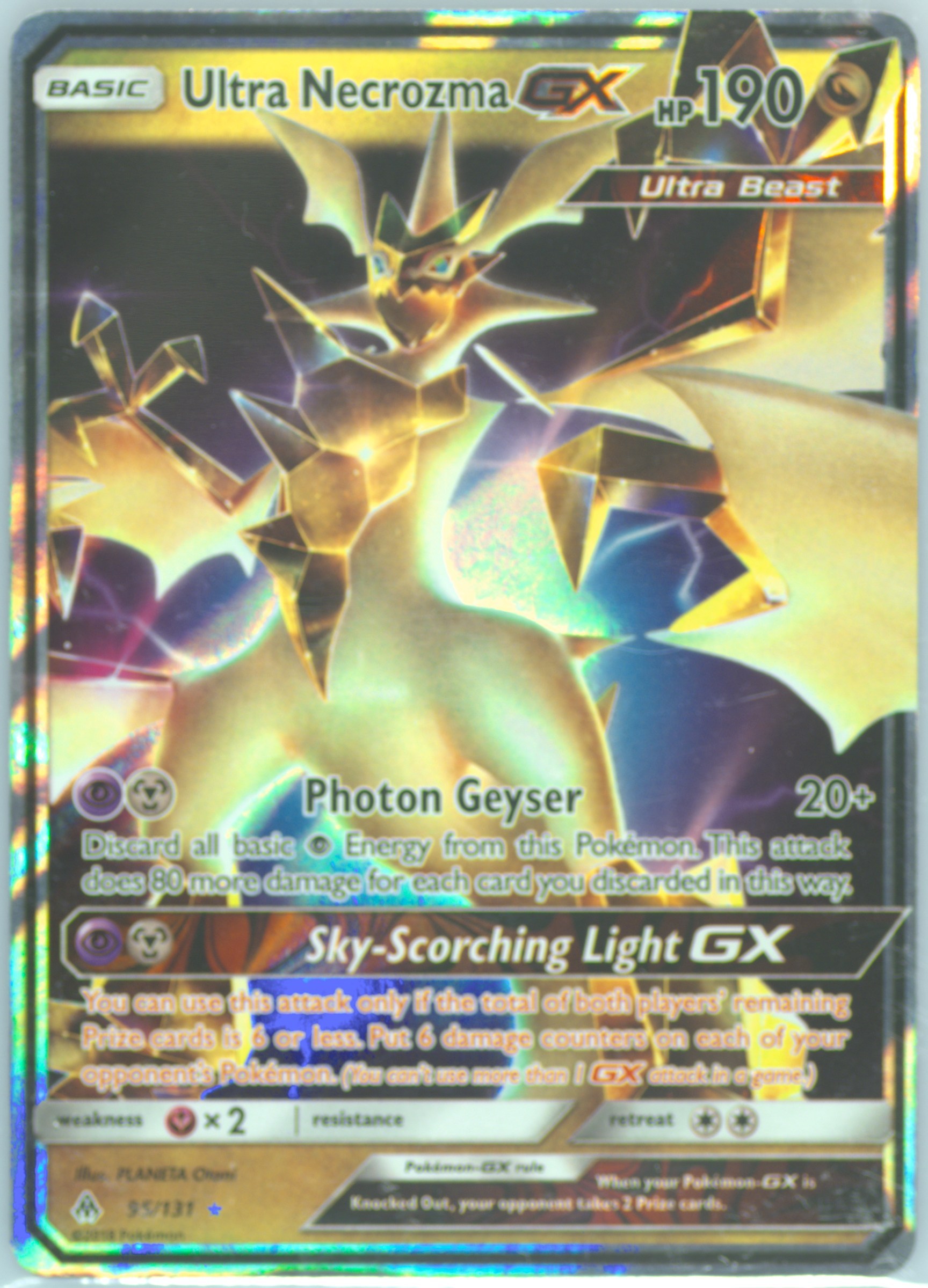 ultra necrozma gx pokemon card 401 Games Canada - Ultra Necrozma GX - 140/131