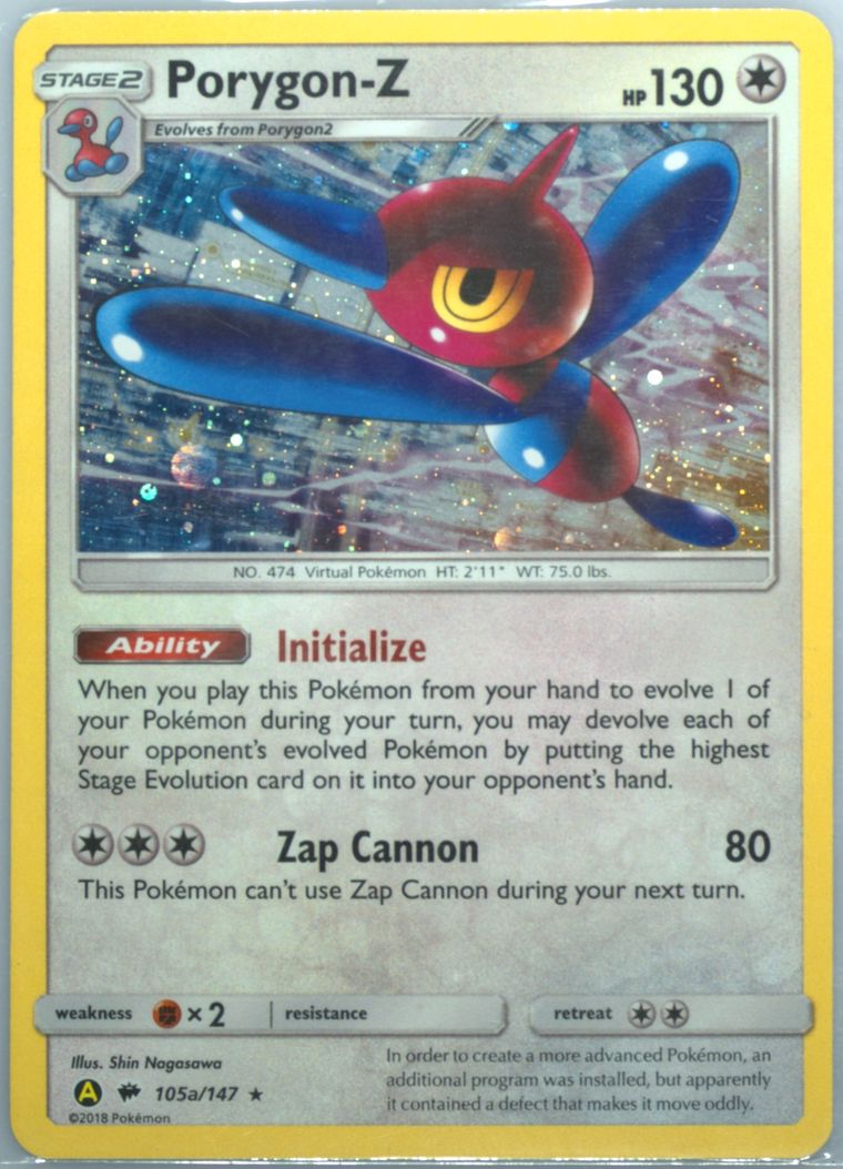 Porygon-Z-Holo (SM - Burning Shadows)