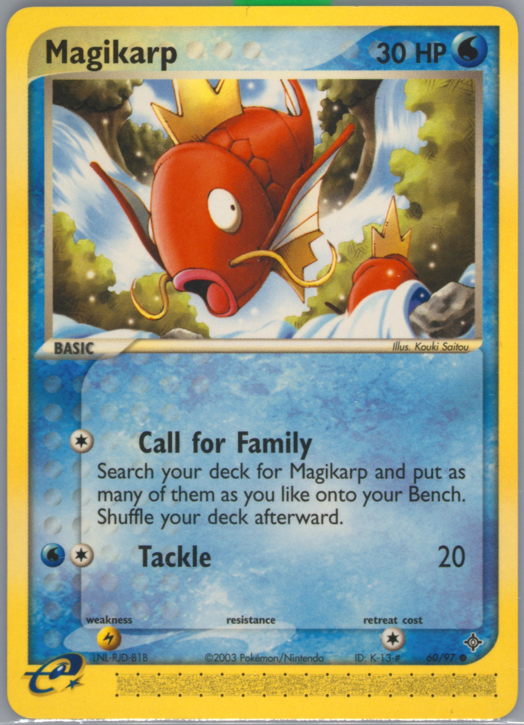 Speed Magikarp Spec Details