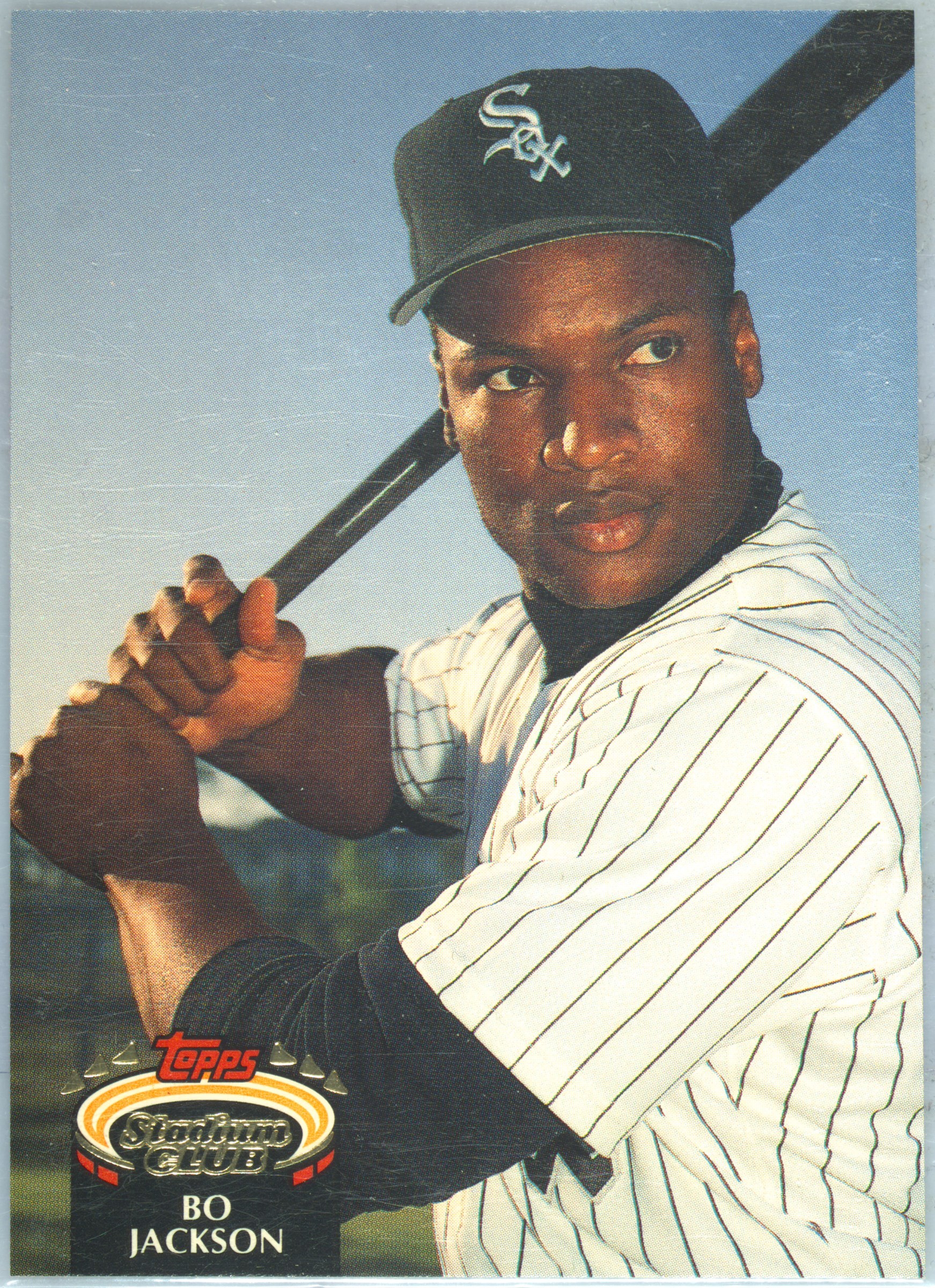 bo jackson rare baseball card #1 Bo Jackson - Kansas City Royals