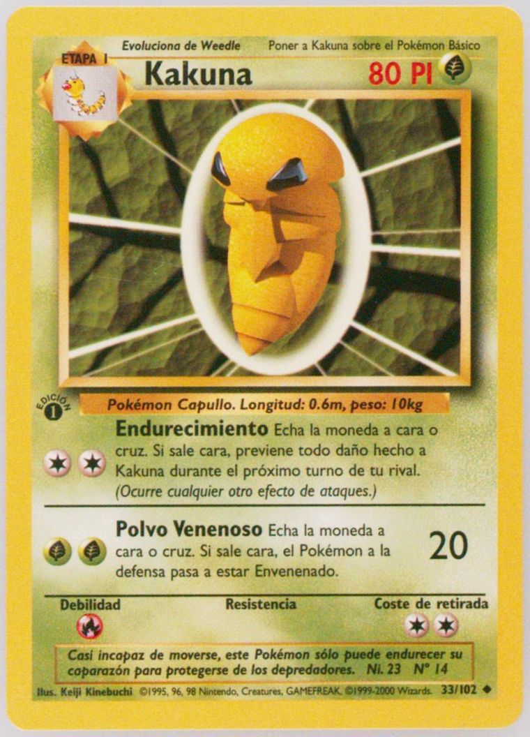 Kakuna (Pokemon Spanish)