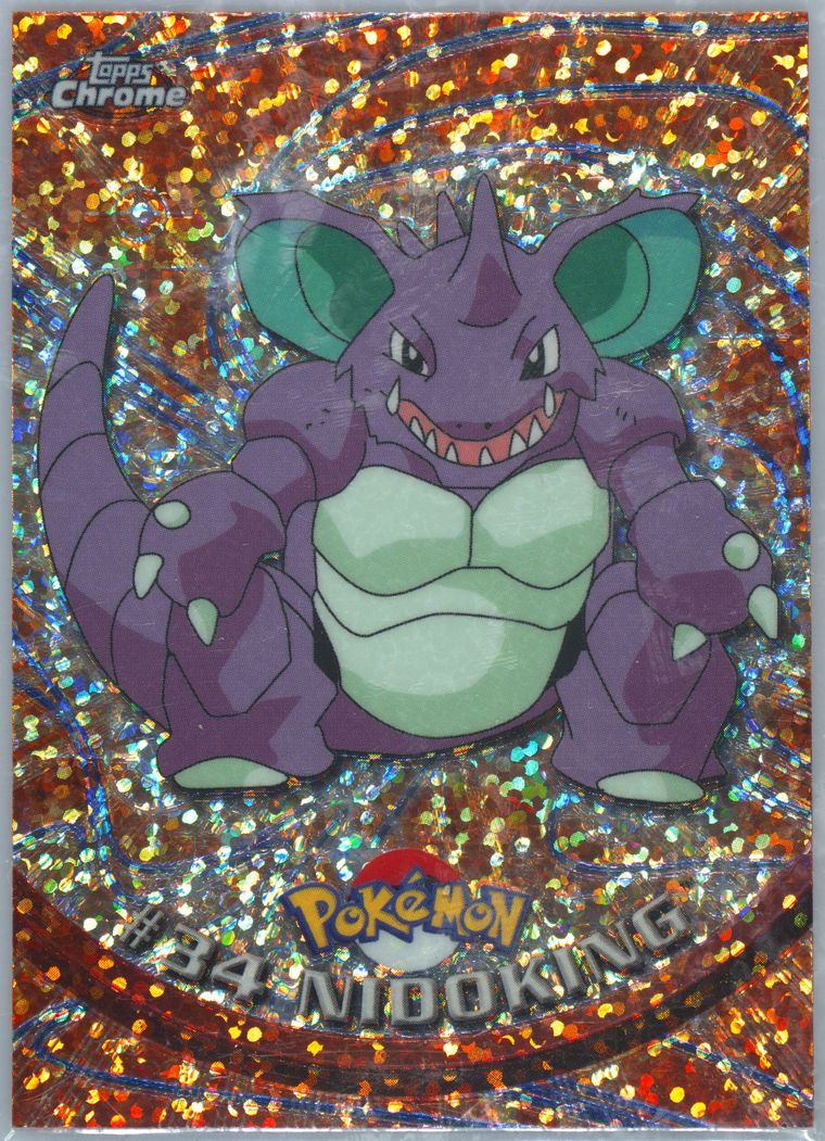 Nidoking (Topps Chrome Pokemon T V)