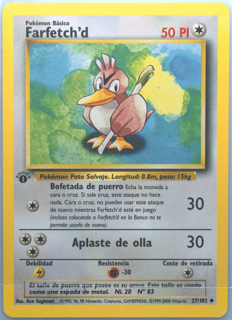 Farfetch'd (Pokemon Spanish)