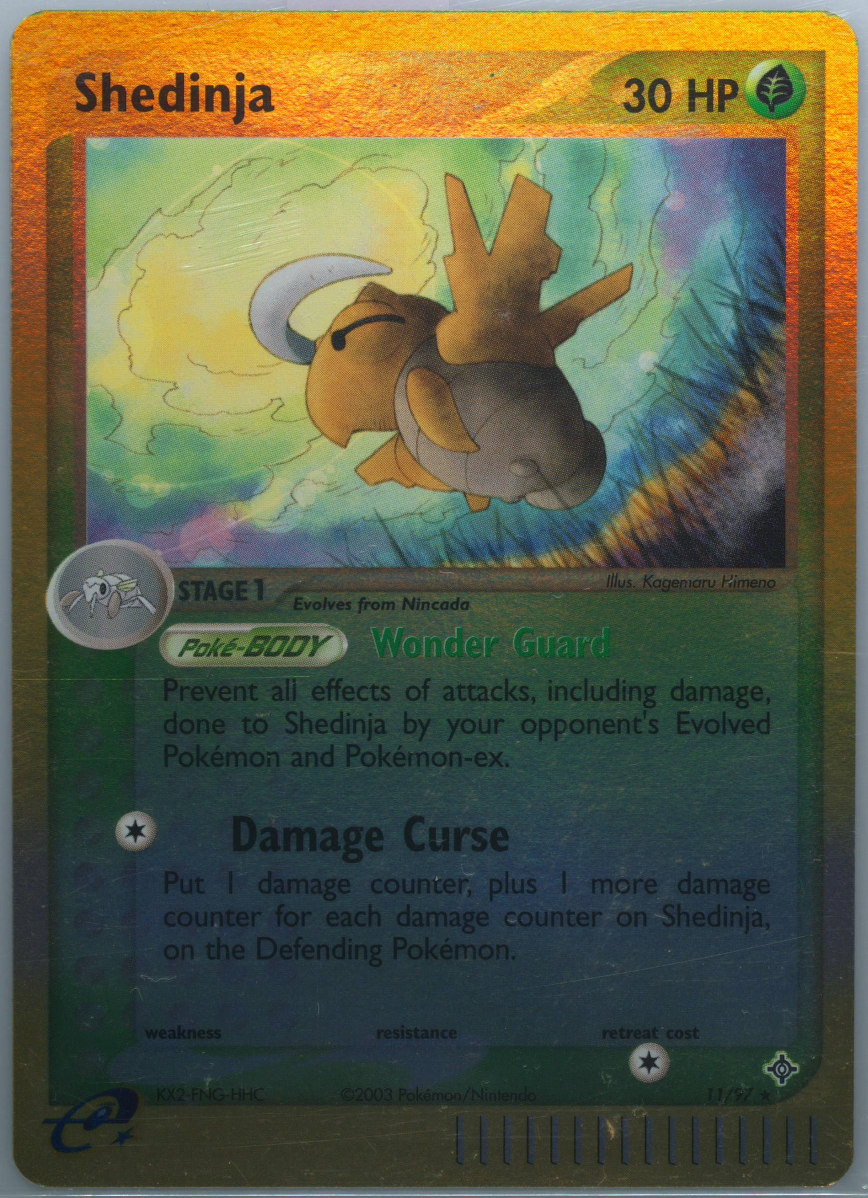 shedinja pokemon card value Shop [Traditional Chinese] Shedinja / 脫殼忍者 072/063 AR M1S – TCGHOBBY