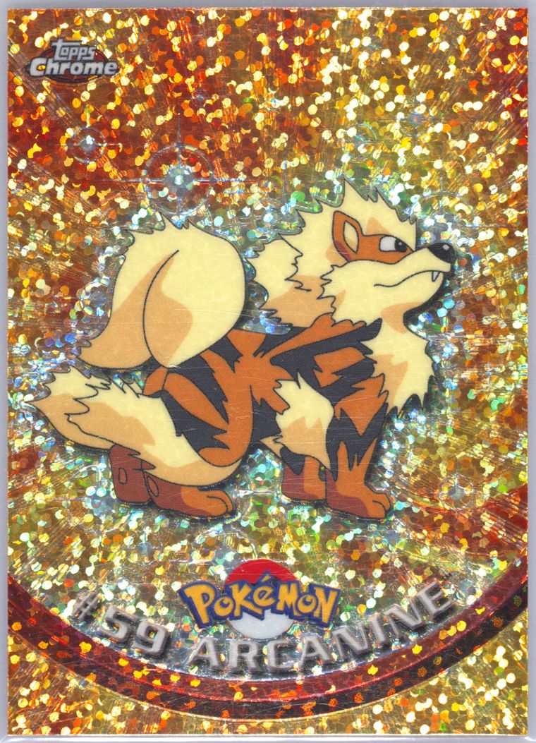 Arcanine (Topps Chrome Pokemon T V)