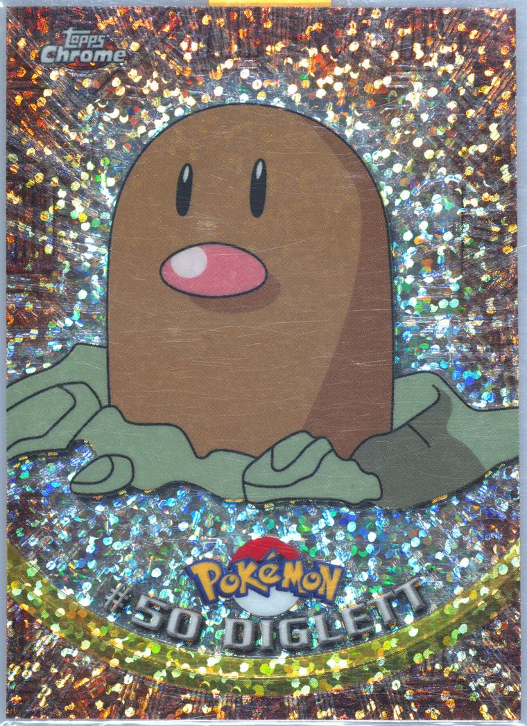 Diglett (Topps Chrome Pokemon T V)