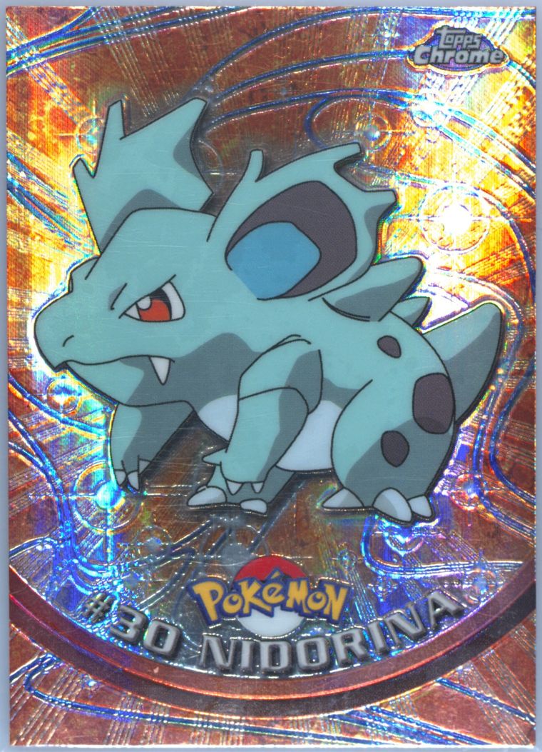 Nidorina (Topps Chrome Pokemon T V)