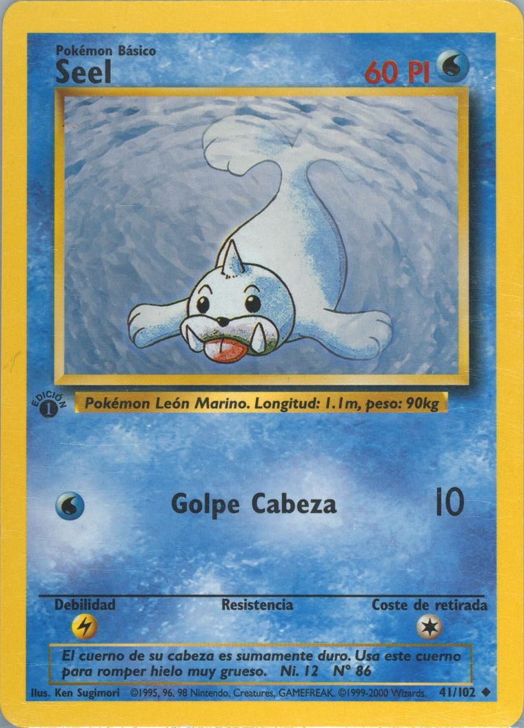 Seel (Pokemon Spanish)