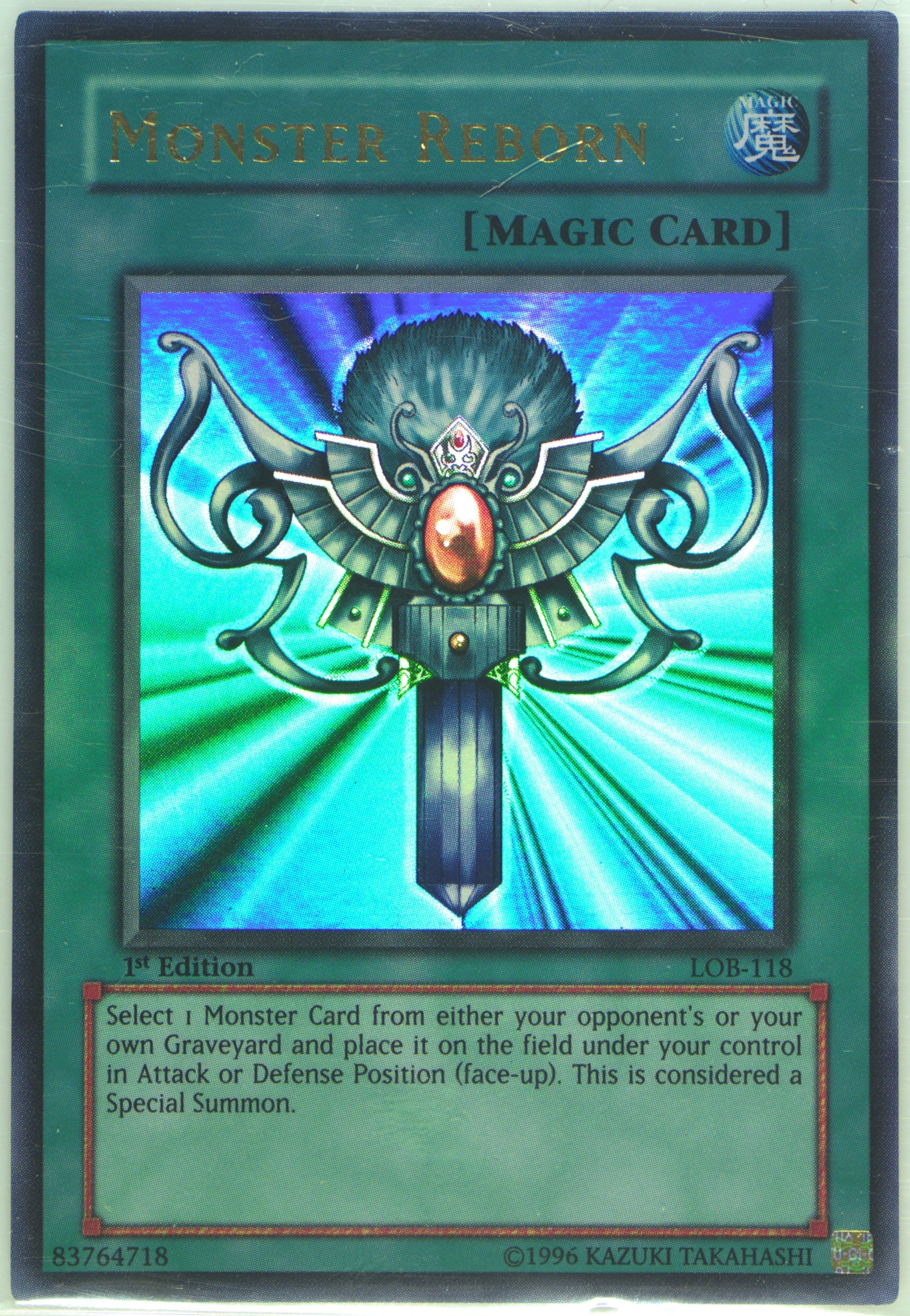 monster reborn yugioh card Monster Reborn main image 1