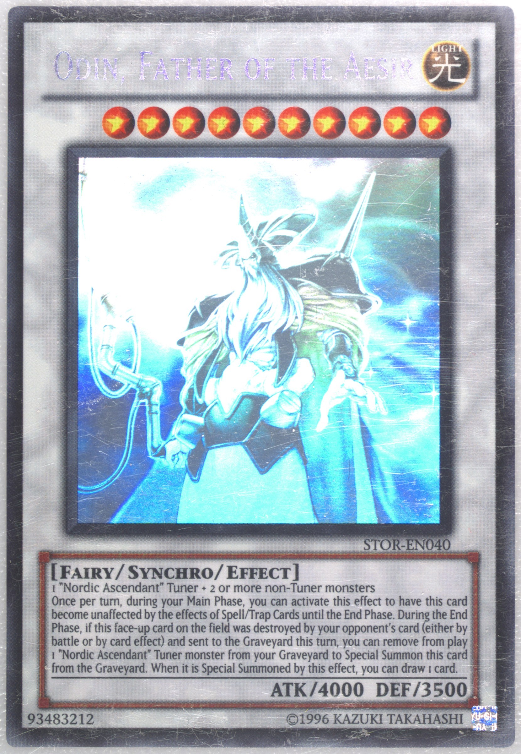 yugioh bounce cards Odin, Father of the Aesir [LEHD-ENB32] Common | Yugioh Single