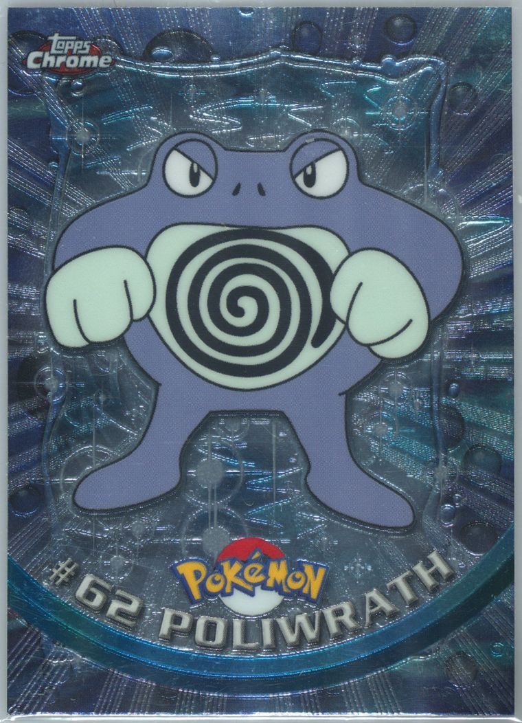 Poliwrath - Topps Chrome Pokemon T V - Pokemon card