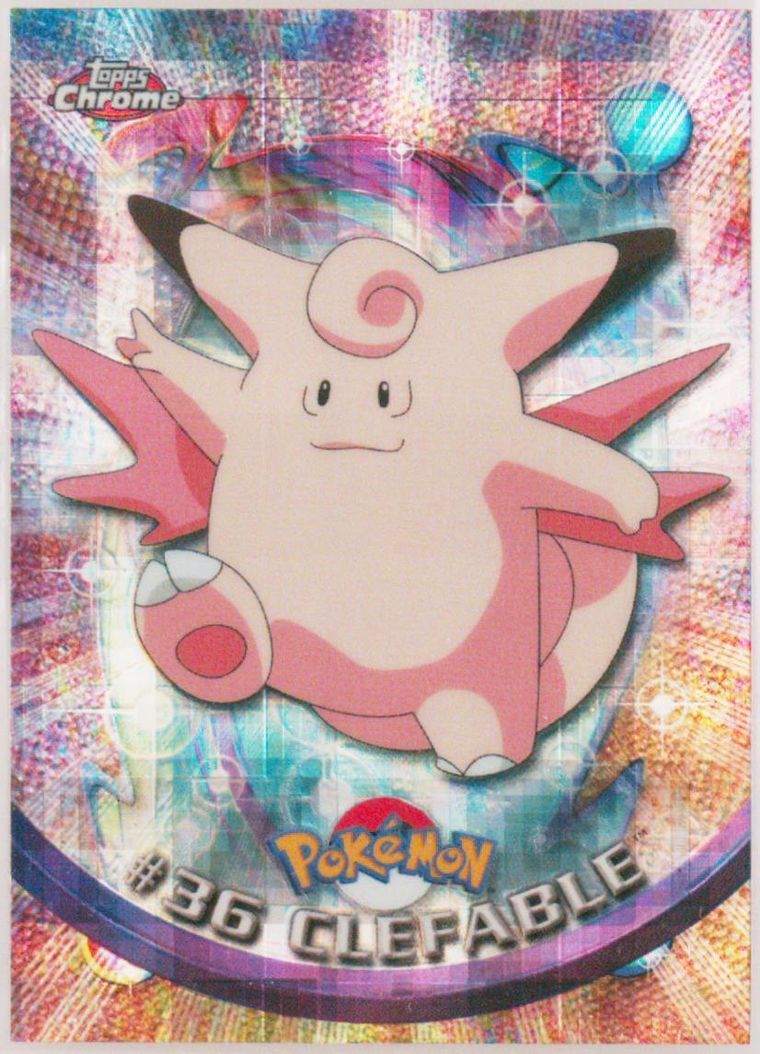 Clefable (Topps Chrome Pokemon T V)