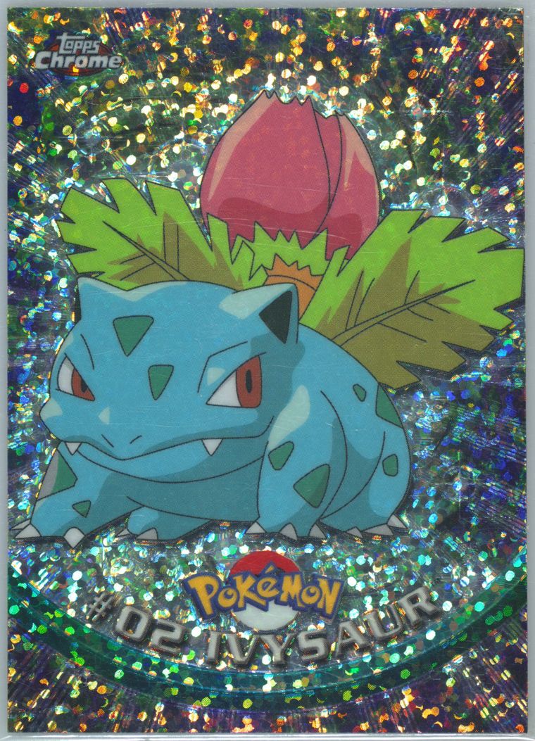 Ivysaur (Topps Chrome Pokemon T V)