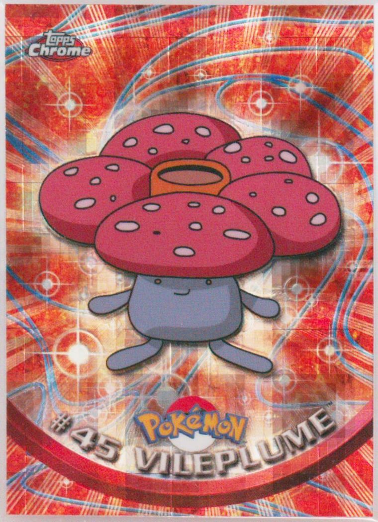 Vileplume (Topps Chrome Pokemon T V)