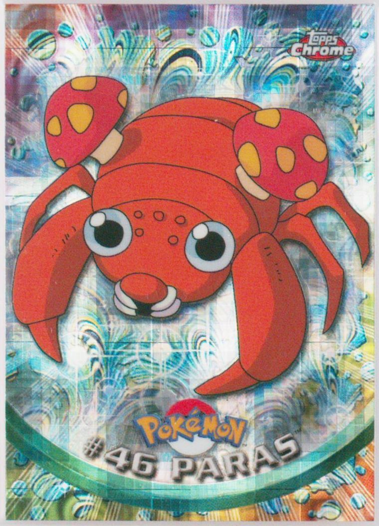 Paras (Topps Chrome Pokemon T V)