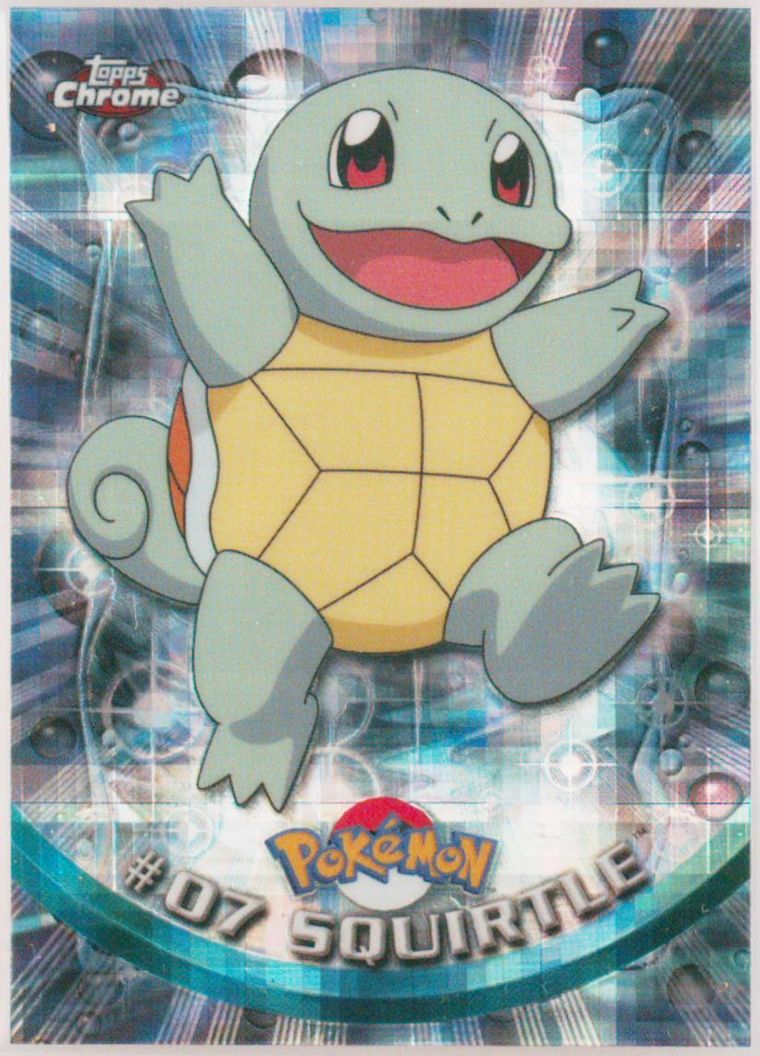 Squirtle (Topps Chrome Pokemon T V)