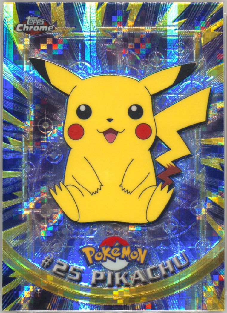 Pikachu (Topps Chrome Pokemon T V)