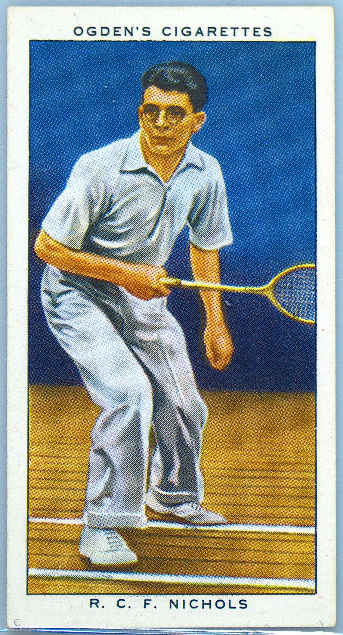 1937 fashion Ogden’s-Ben Foord #13-PSA 6 Champions of 1936