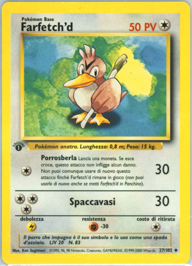 Farfetch'd (Base Set (Shadowless))