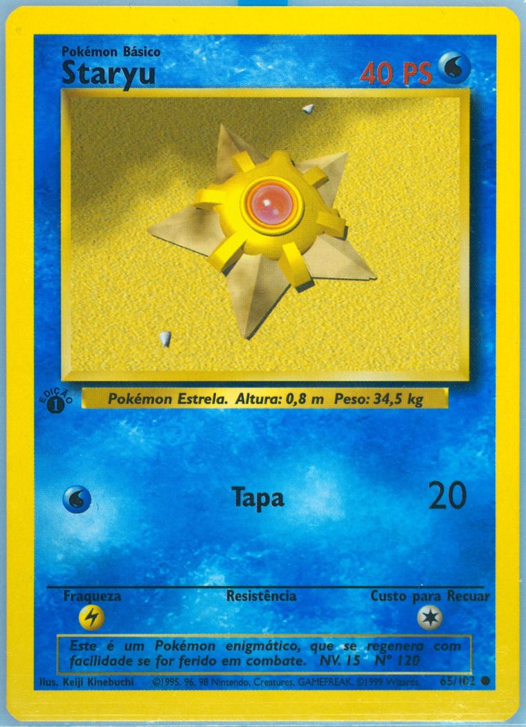 Staryu (Pokemon Portuguese)