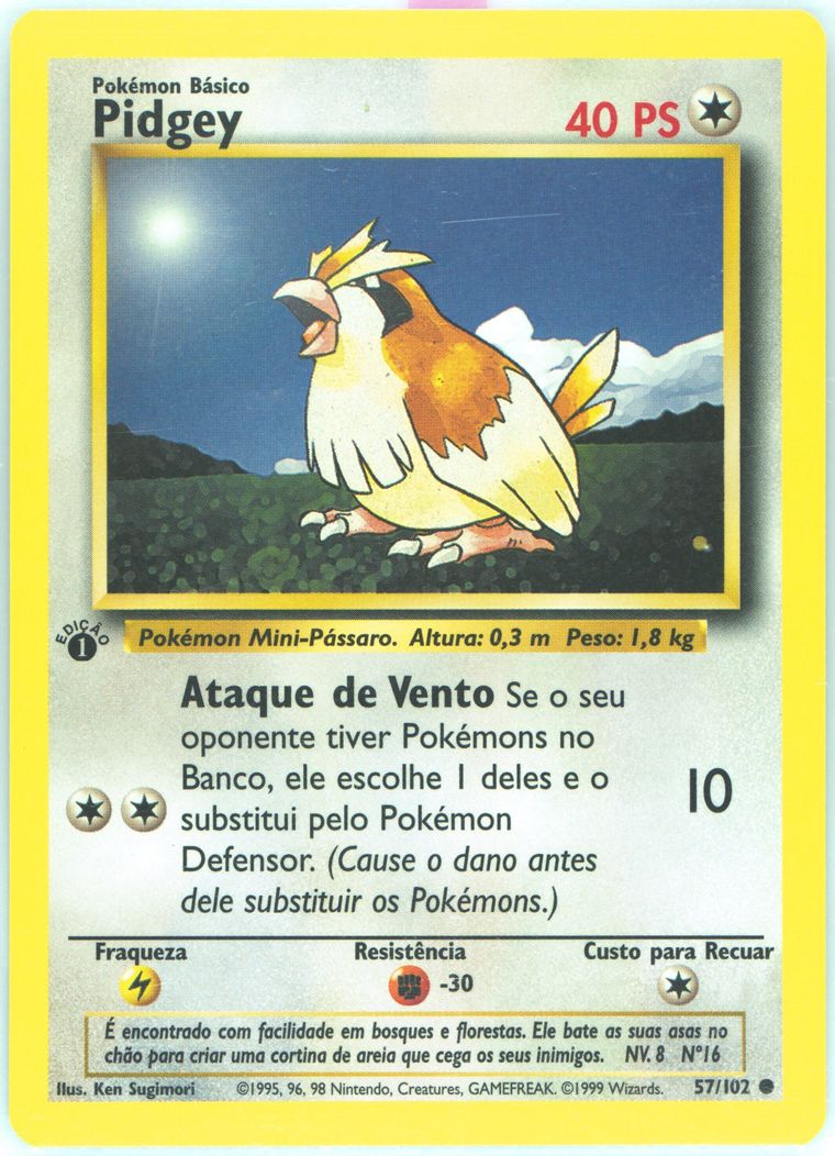 Pidgey (Pokemon Portuguese)