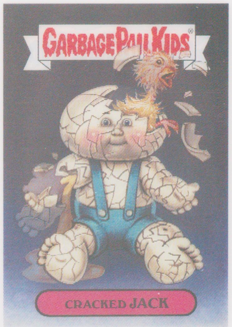 2010 Topps 2010 Garbage Pail Kids Loco Motion #4 Cracked Jack front