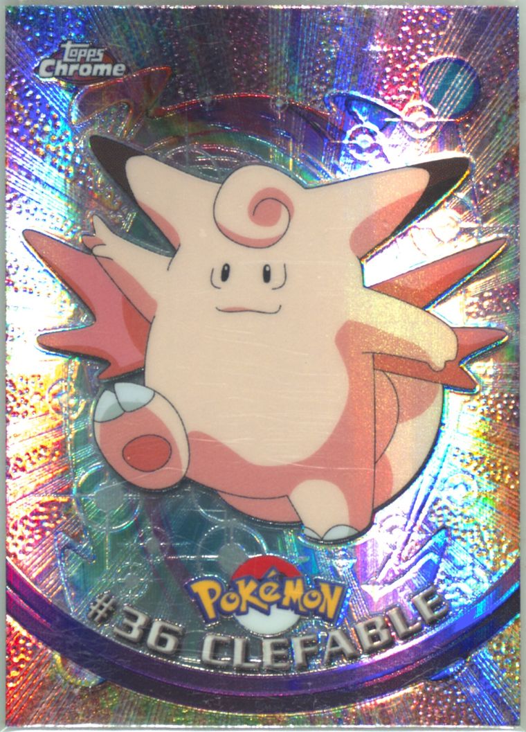 Clefable (Topps Chrome Pokemon T V)