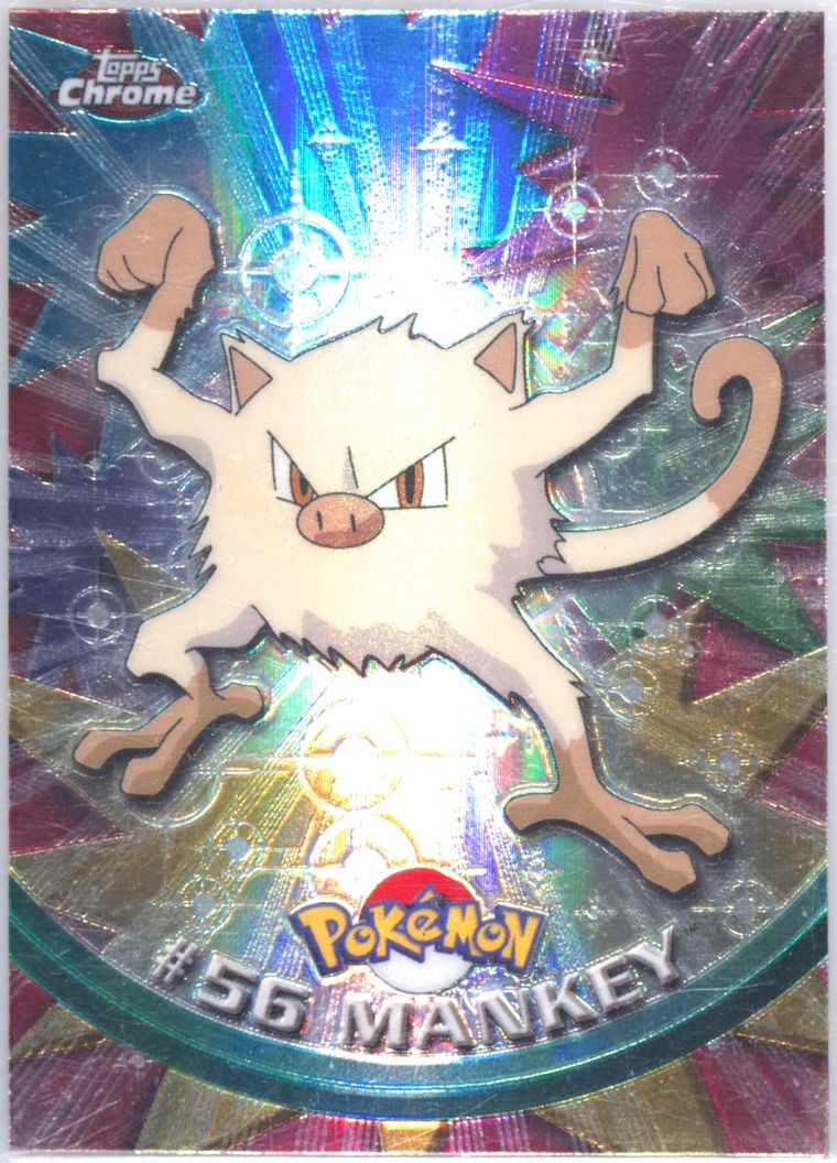 Mankey (Topps Chrome Pokemon T V)